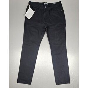 YES‎ ZEE Jeans Mens 32x30 P615 Black Loose Fit Casual Preppy Denim NWT